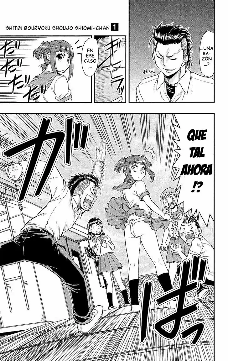 Shitei Bouryoku Shoujo Shiomi-chan - Capítulo 5 - Página 21 - LectorTMOo