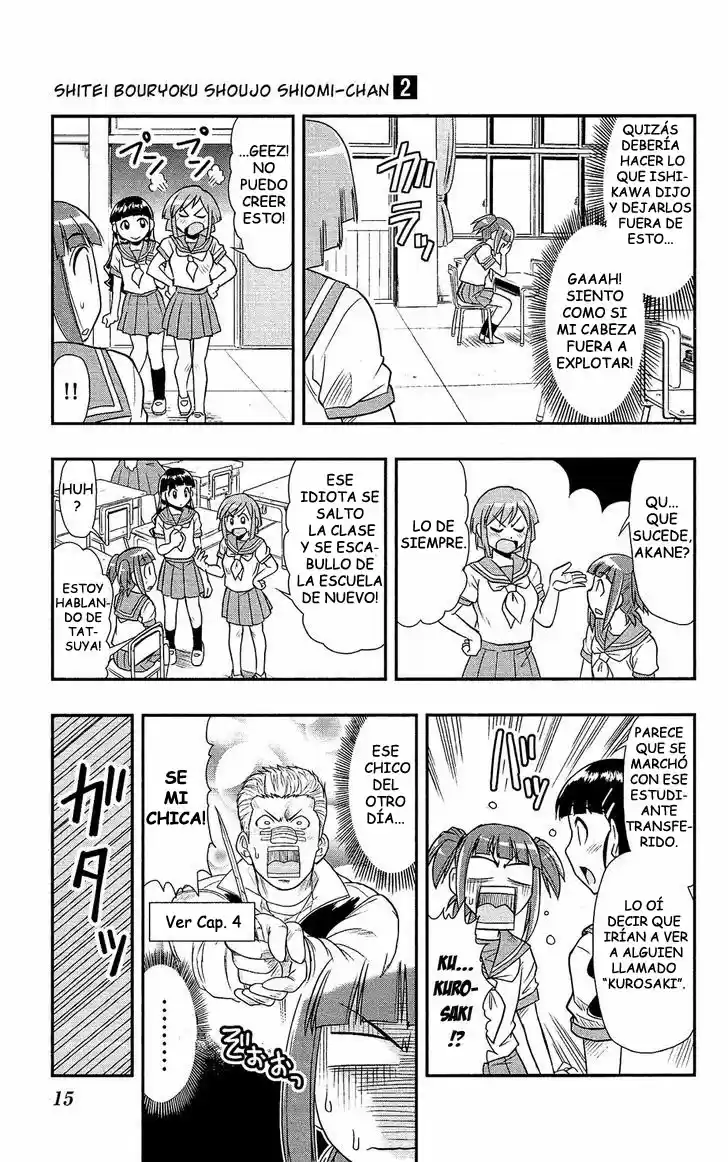 Shitei Bouryoku Shoujo Shiomi-chan - Capítulo 6 - Página 15 - LectorTMOo