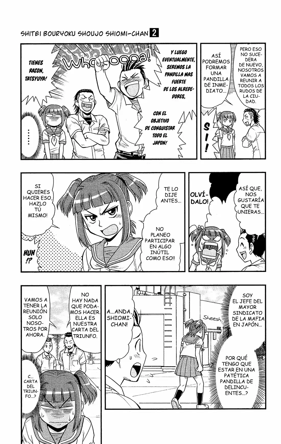 Shitei Bouryoku Shoujo Shiomi-chan - Capítulo 8 - Página 6 - LectorTMOo