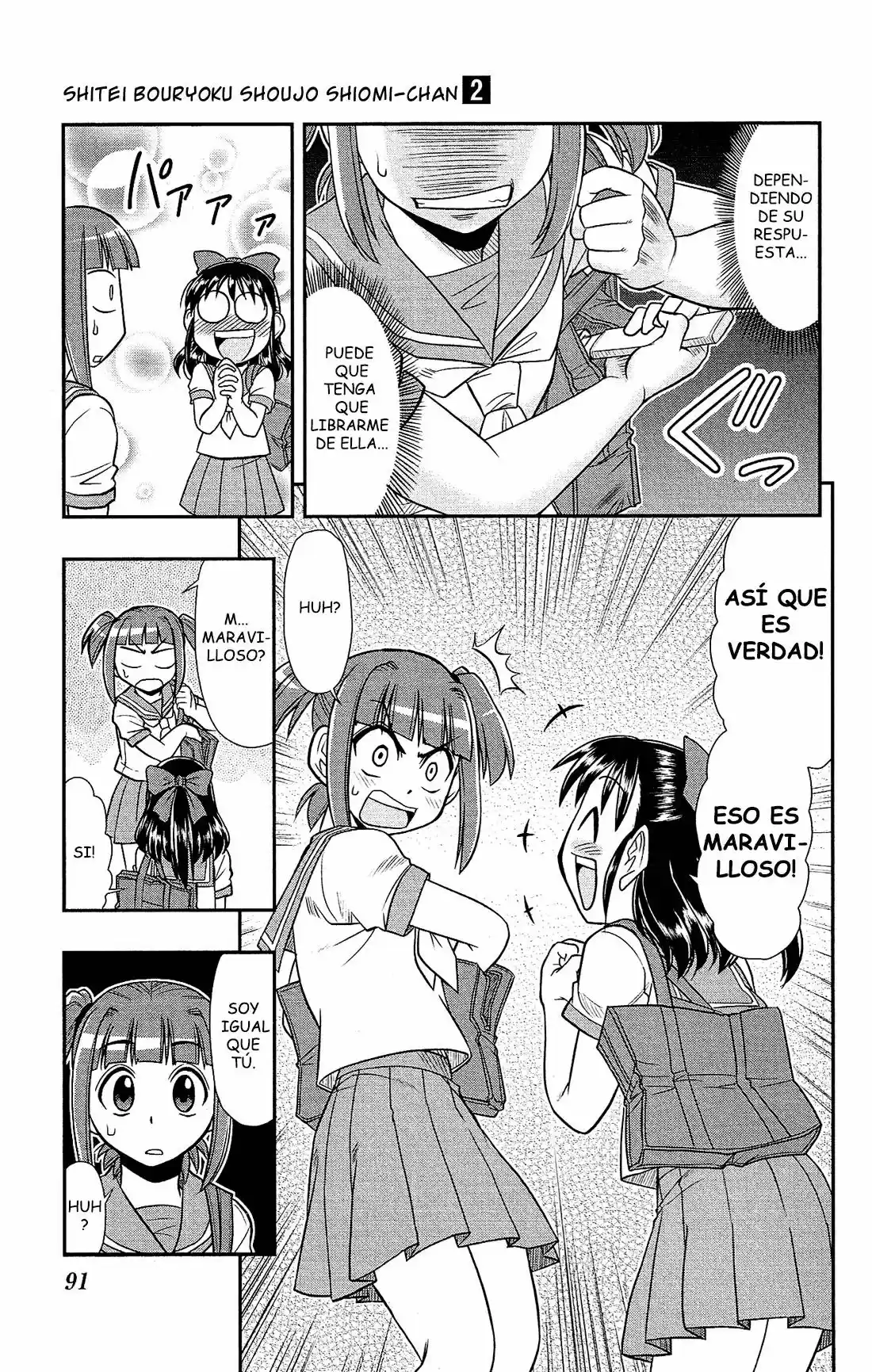 Shitei Bouryoku Shoujo Shiomi-chan - Capítulo 9 - Página 12 - LectorTMOo