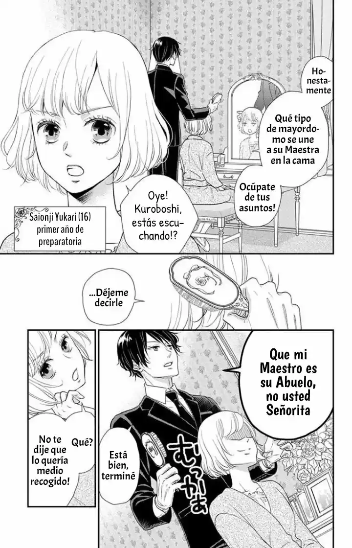 Shitsuji Kuroboshi Wa Kashizukanai - Capítulo 1 - Página 9 - LectorTMOo