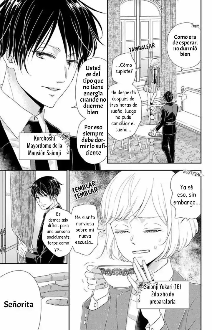 Shitsuji Kuroboshi Wa Kashizukanai - Capítulo 3 - Página 7 - LectorTMOo
