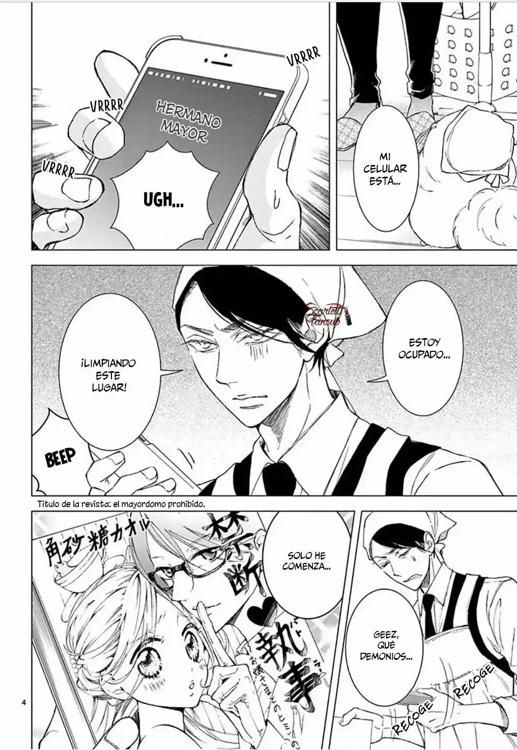 Shitsuji-tachi No Chinmoku - Capítulo 23 - Página 7 - LectorTMOo
