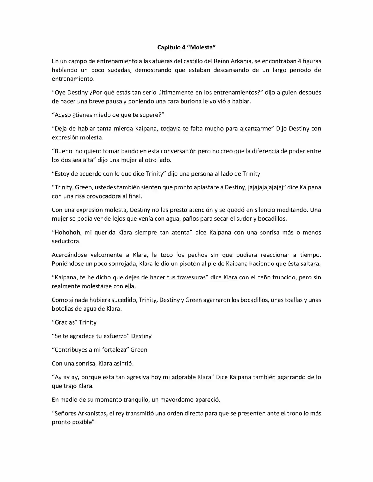 Shizens (Novela) - Capítulo 4 - Página 1 - LectorTMOo