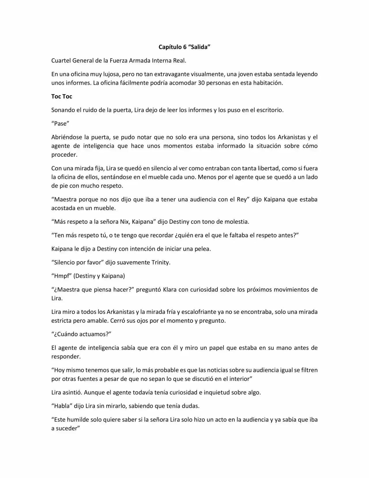 Shizens (Novela) - Capítulo 6 - Página 1 - LectorTMOo