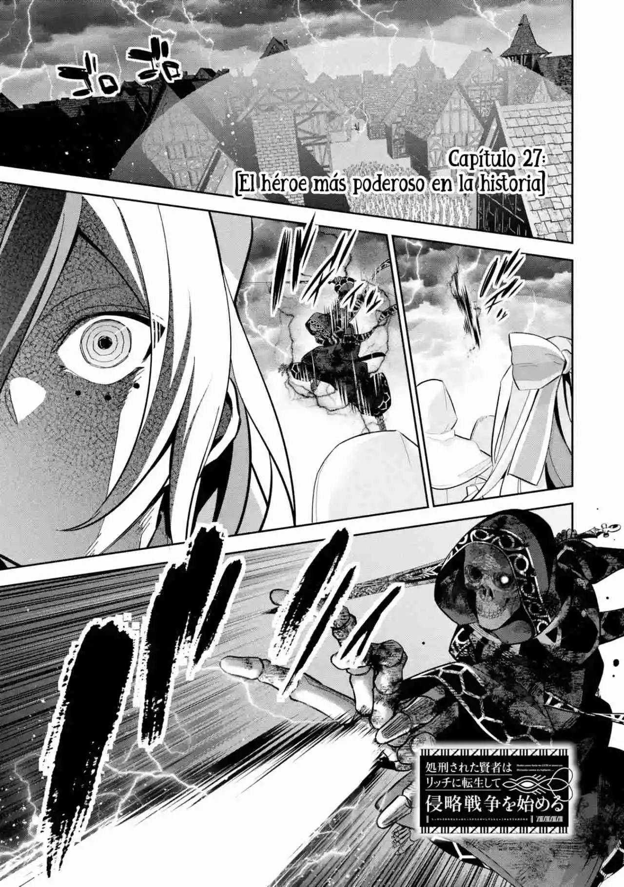 Shokei Sareta Kenja Wa Lich Ni Tensei Shite Shinryaku Sensou Wo Hajimaru - Capítulo 27 - Página 3 - LectorTMOo