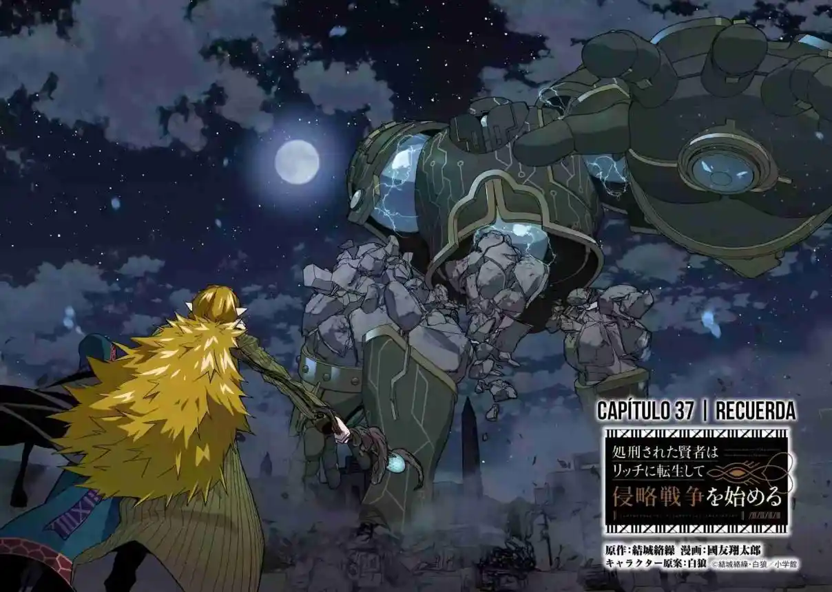 Shokei Sareta Kenja Wa Lich Ni Tensei Shite Shinryaku Sensou Wo Hajimaru - Capítulo 37 - Página 4 - LectorTMOo
