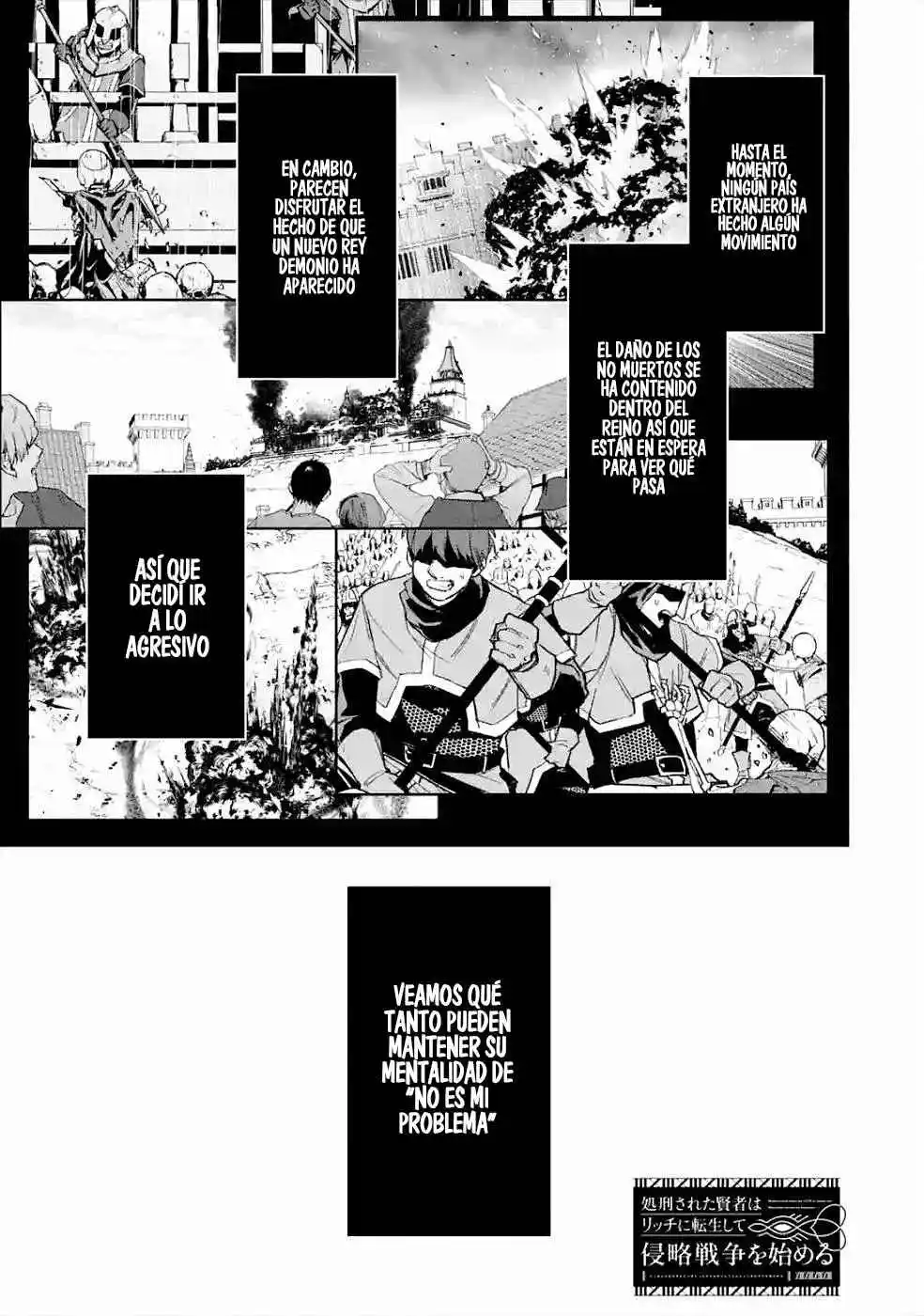 Shokei Sareta Kenja Wa Lich Ni Tensei Shite Shinryaku Sensou Wo Hajimaru - Capítulo 7 - Página 2 - LectorTMOo