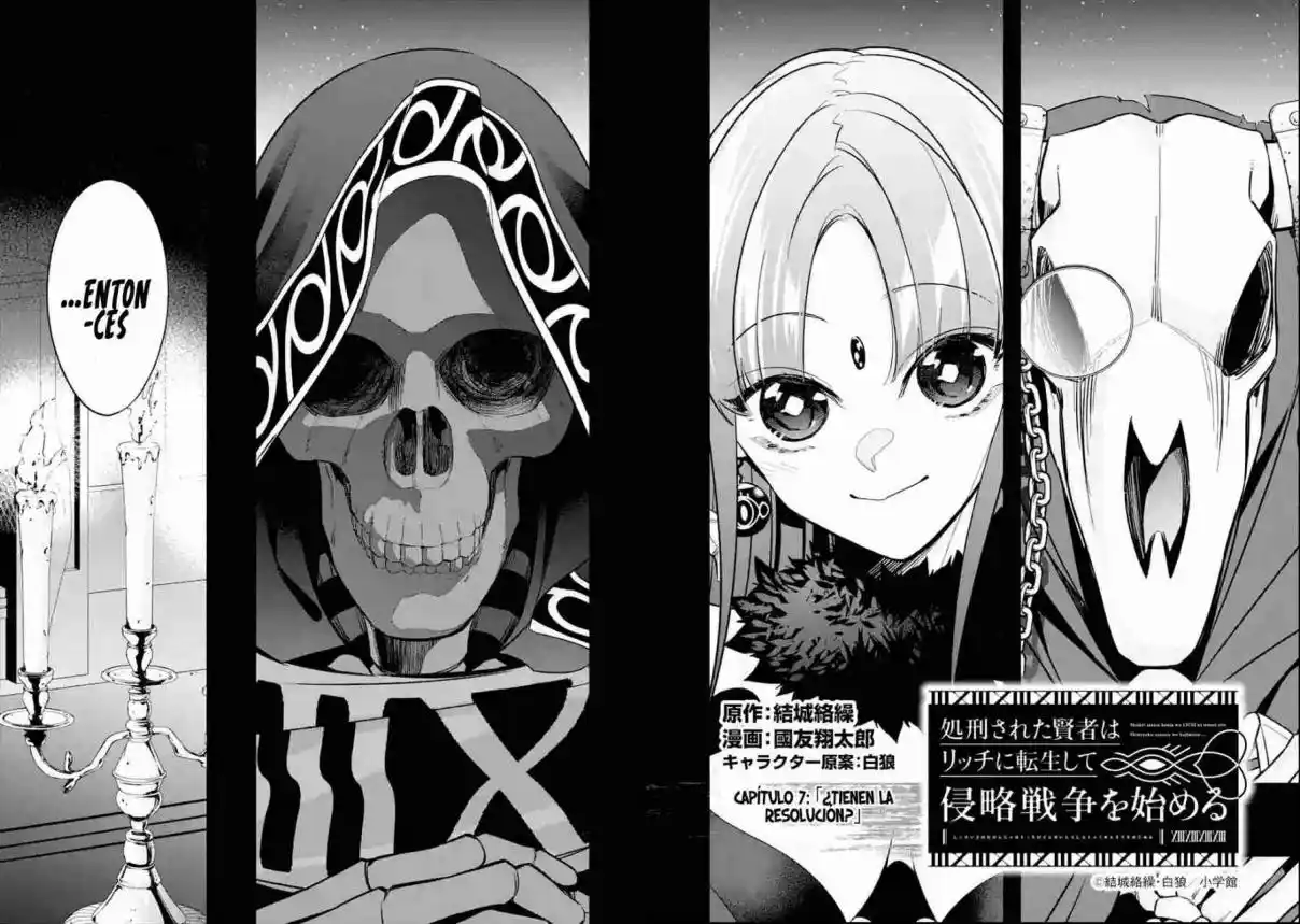 Shokei Sareta Kenja Wa Lich Ni Tensei Shite Shinryaku Sensou Wo Hajimaru - Capítulo 7 - Página 3 - LectorTMOo
