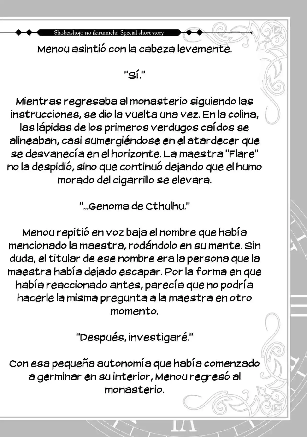 Shokei Shoujo No Ikirumichi - Capítulo 38.6 - Página 7 - LectorTMOo