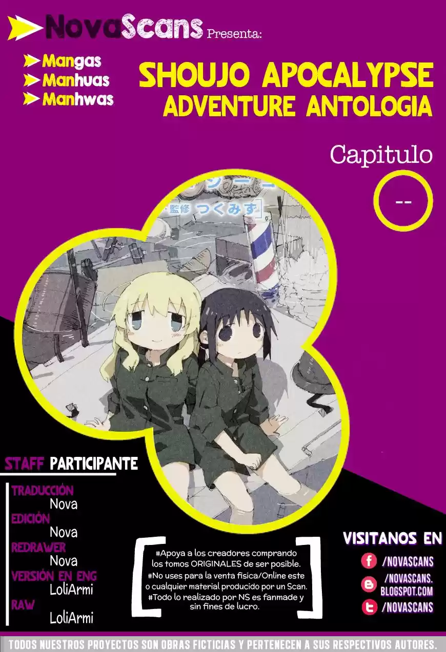 Shoujo Apocalypse Adventure: Antología - Capítulo 1 - Página 1 - LectorTMOo
