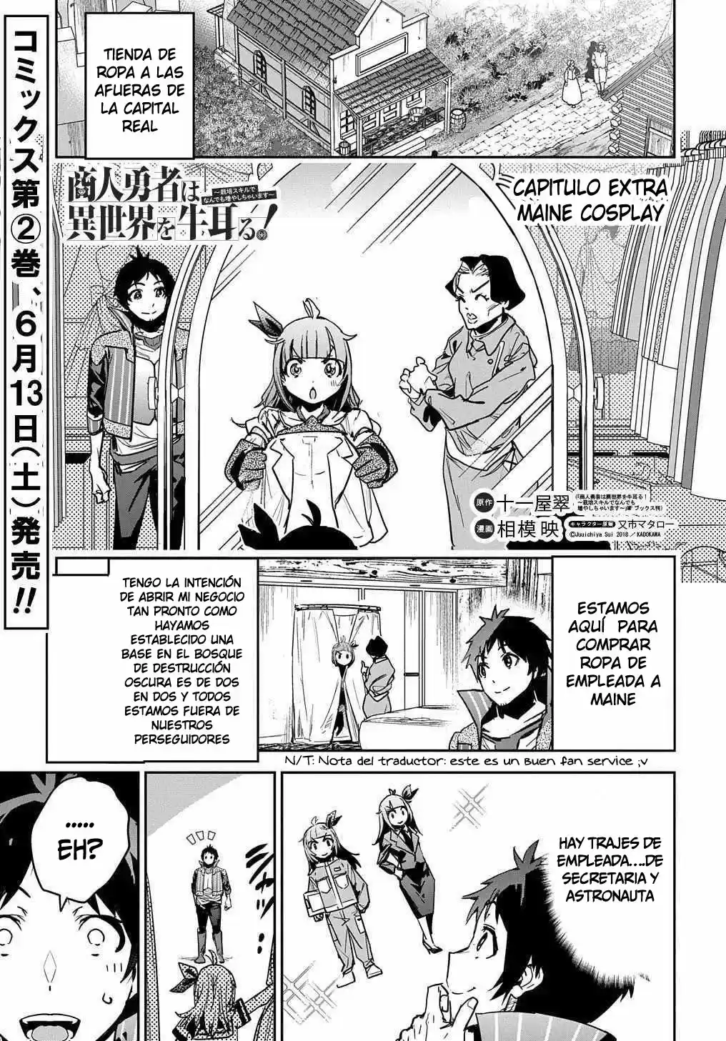 Shounin Yuusha Wa Isekai Wo Gyuujiru! - Capítulo 10 - Página 35 - LectorTMOo
