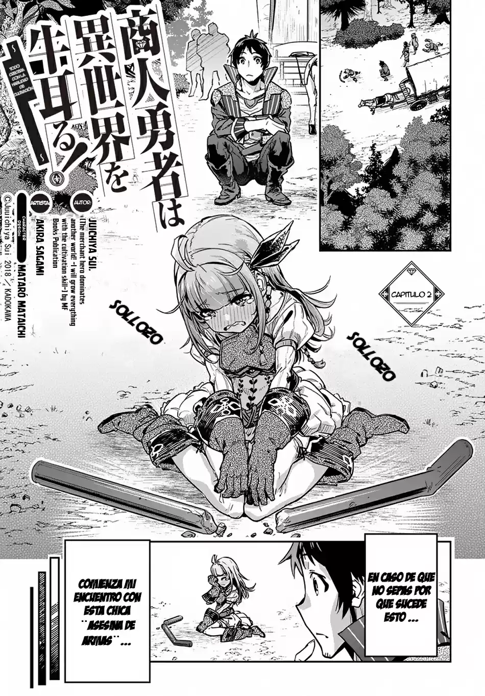 Shounin Yuusha Wa Isekai Wo Gyuujiru! - Capítulo 2.1 - Página 3 - LectorTMOo