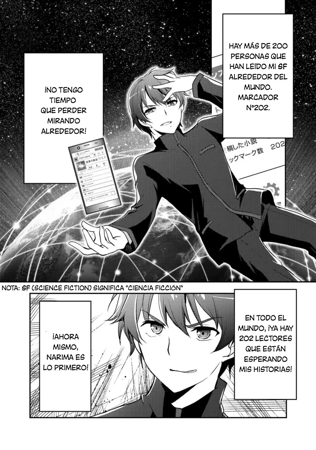 Shousetsu Toukou Saito O Riyou Shite Itara, Kurasu No Bishoujo Ga Dokushadatta - Capítulo 1 - Página 9 - LectorTMOo
