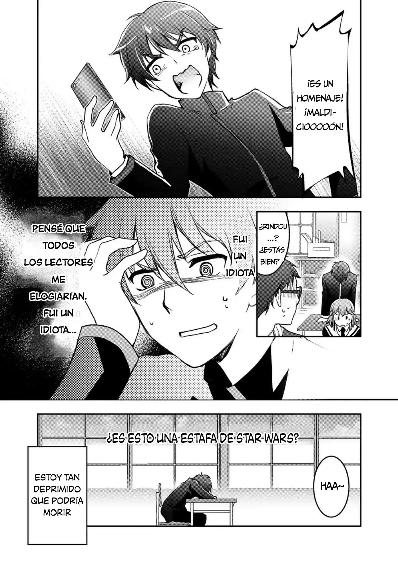 Shousetsu Toukou Saito O Riyou Shite Itara, Kurasu No Bishoujo Ga Dokushadatta - Capítulo 1 - Página 13 - LectorTMOo