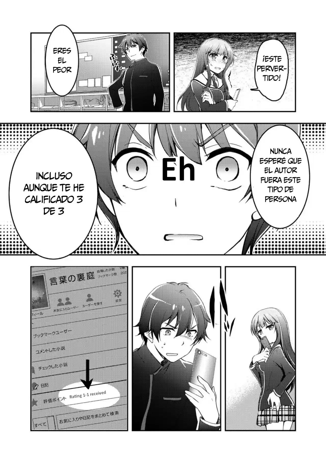 Shousetsu Toukou Saito O Riyou Shite Itara, Kurasu No Bishoujo Ga Dokushadatta - Capítulo 1 - Página 35 - LectorTMOo