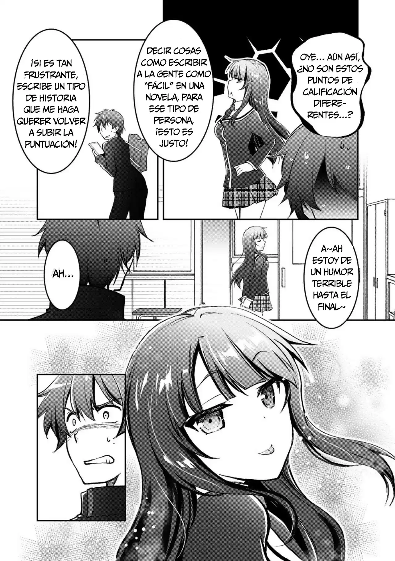 Shousetsu Toukou Saito O Riyou Shite Itara, Kurasu No Bishoujo Ga Dokushadatta - Capítulo 1 - Página 36 - LectorTMOo