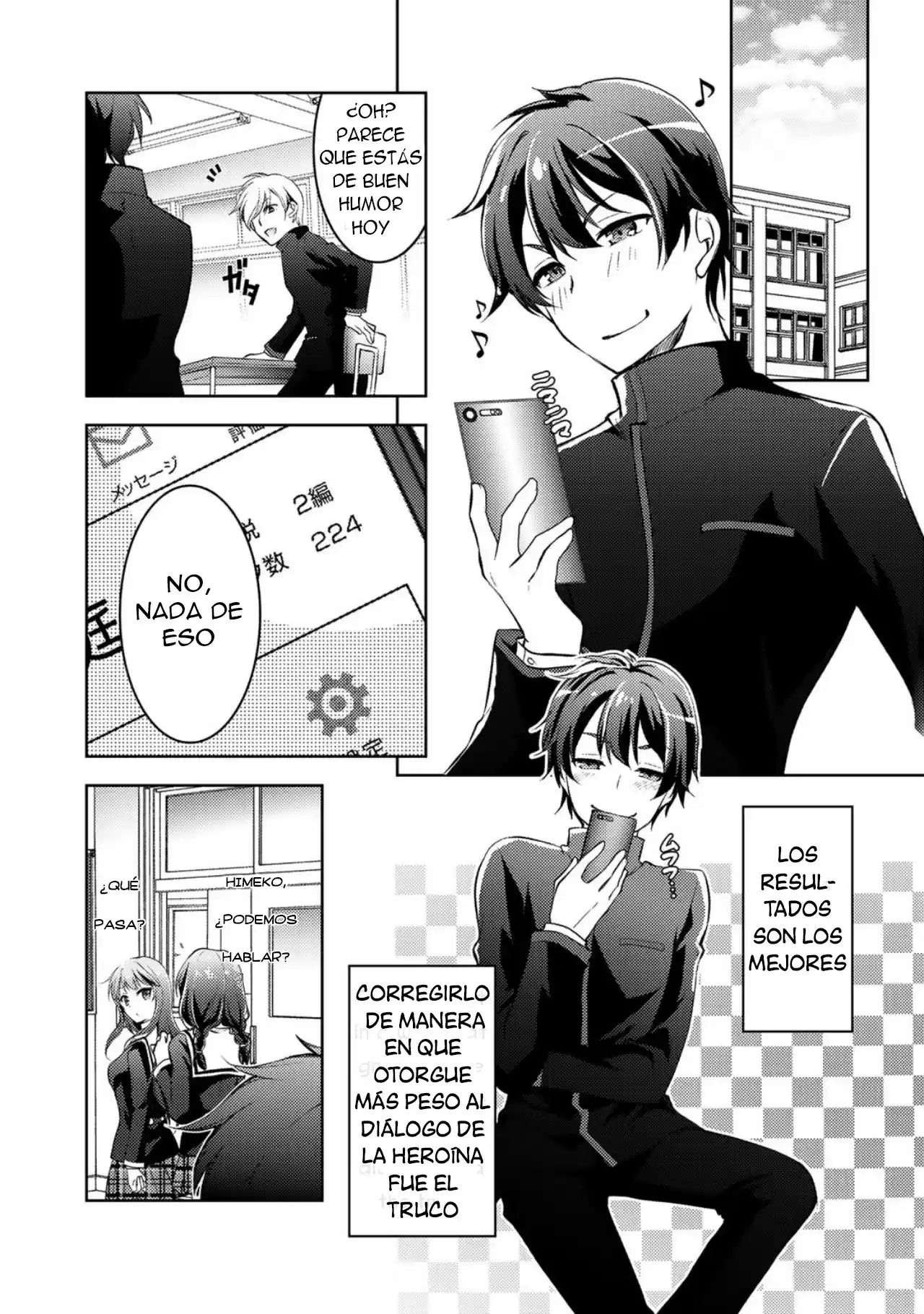 Shousetsu Toukou Saito O Riyou Shite Itara, Kurasu No Bishoujo Ga Dokushadatta - Capítulo 2 - Página 5 - LectorTMOo