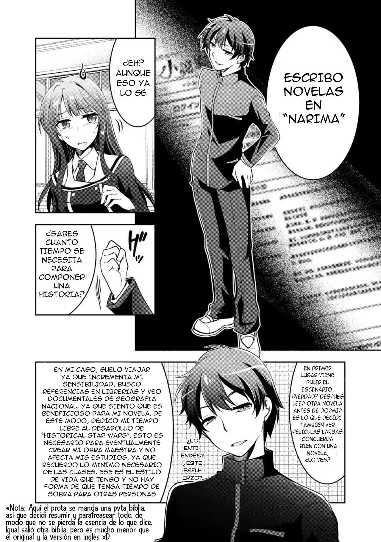 Shousetsu Toukou Saito O Riyou Shite Itara, Kurasu No Bishoujo Ga Dokushadatta - Capítulo 2 - Página 17 - LectorTMOo