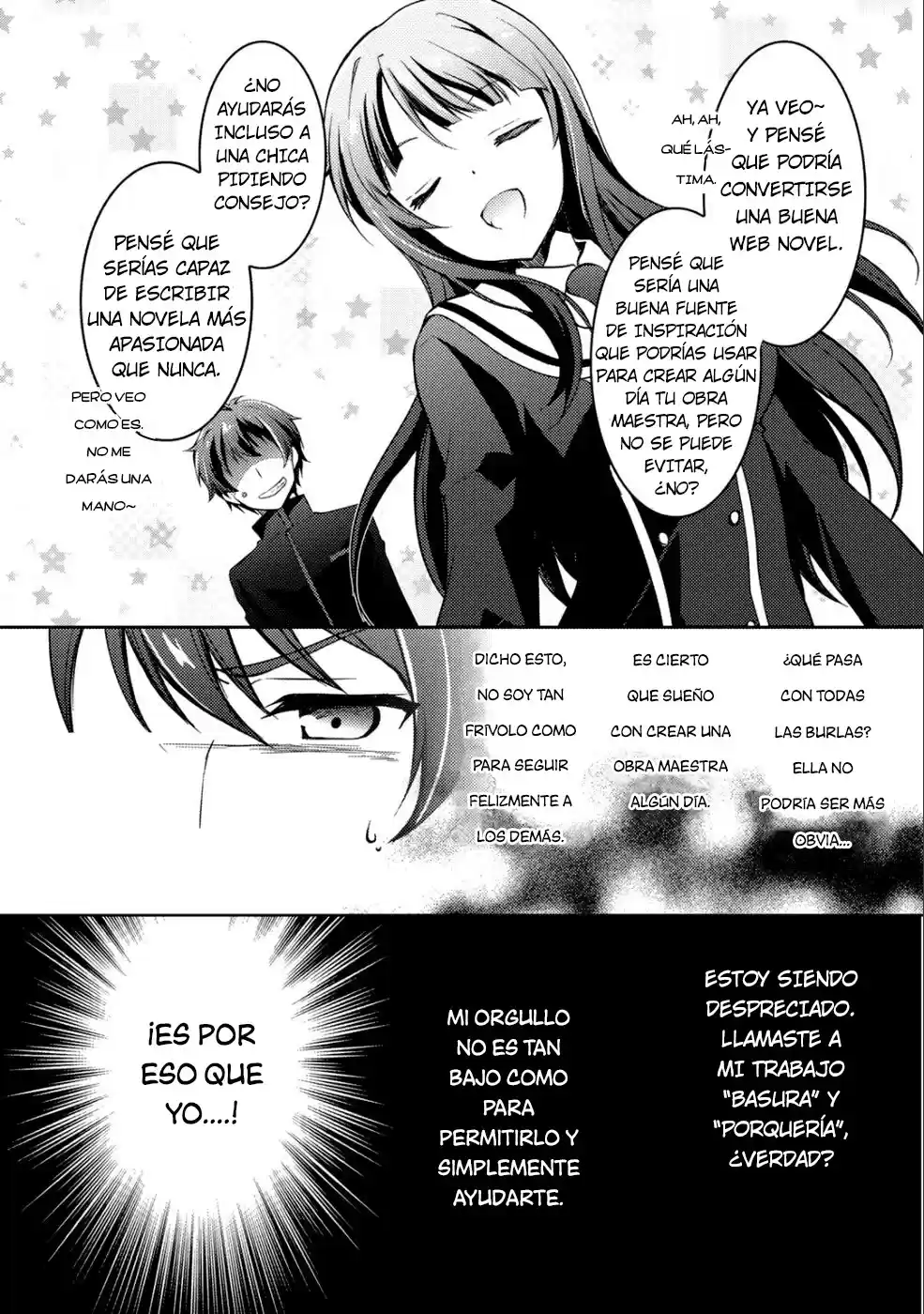 Shousetsu Toukou Saito O Riyou Shite Itara, Kurasu No Bishoujo Ga Dokushadatta - Capítulo 3 - Página 4 - LectorTMOo