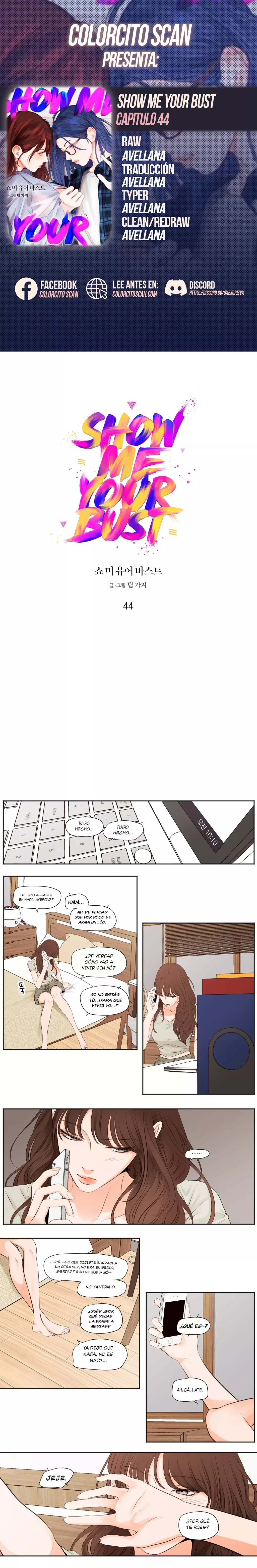 SHOW ME YOUR BUST - Capítulo 44 - Página 1 - LectorTMOo