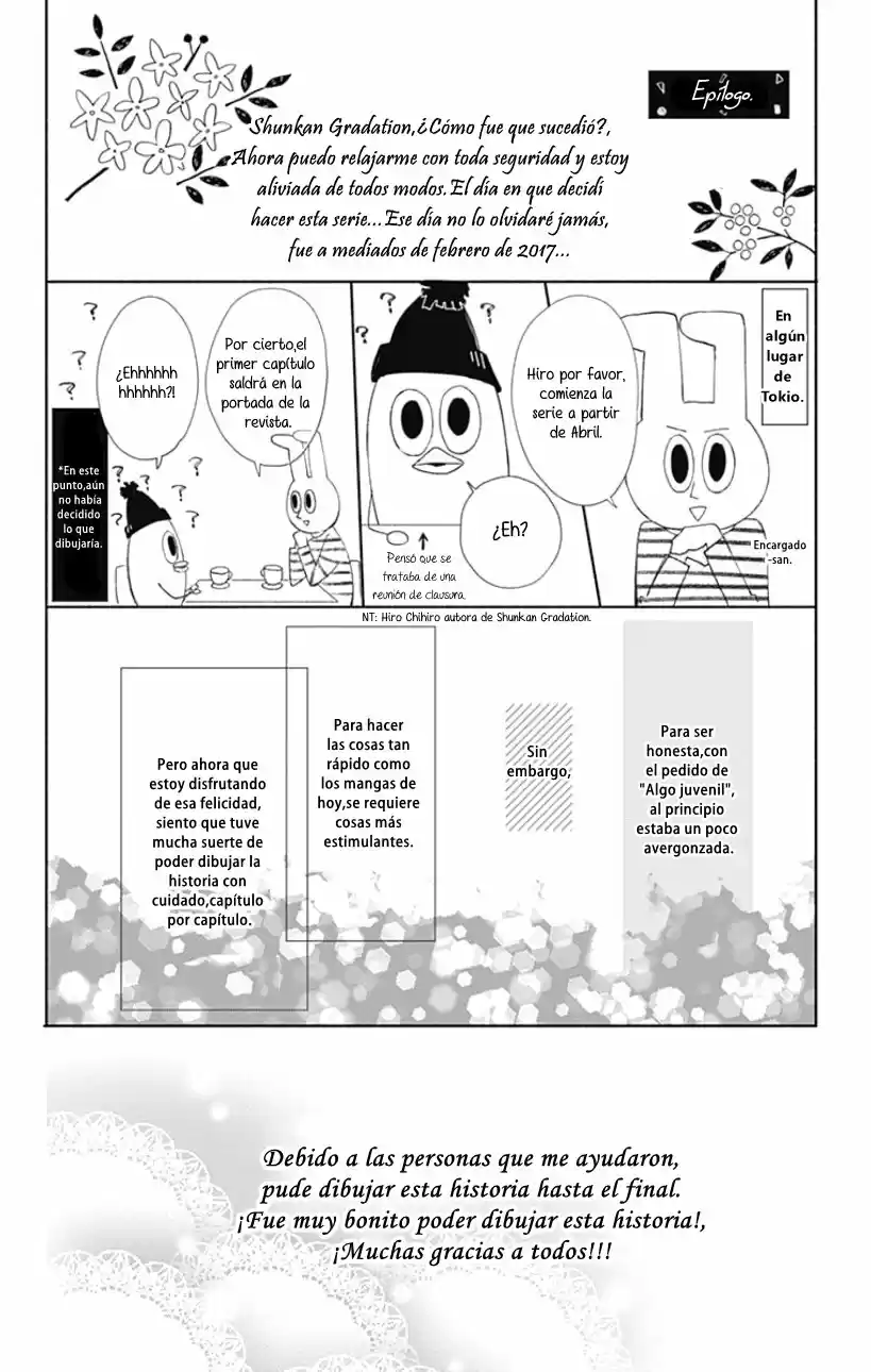 Shunkan Gradation - Capítulo 24.50 - Página 36 - LectorTMOo