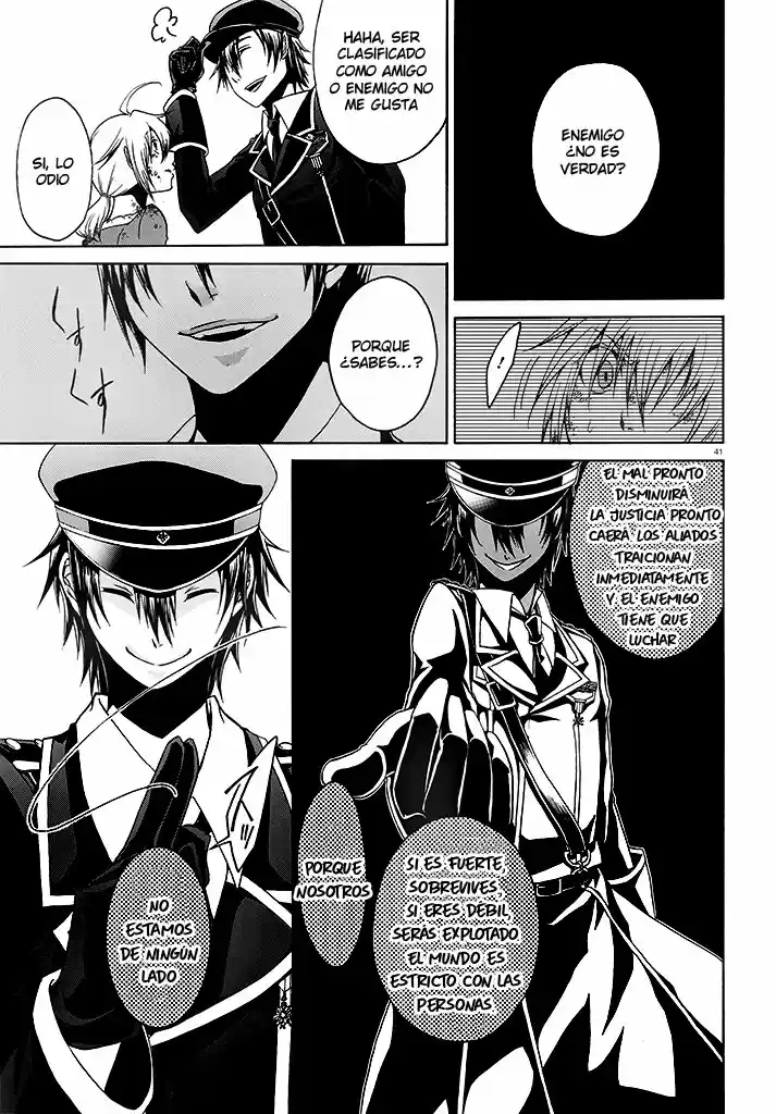 Shuujin To Kamihikouki - Shounen Paradox - Capítulo 3 - Página 39 - LectorTMOo
