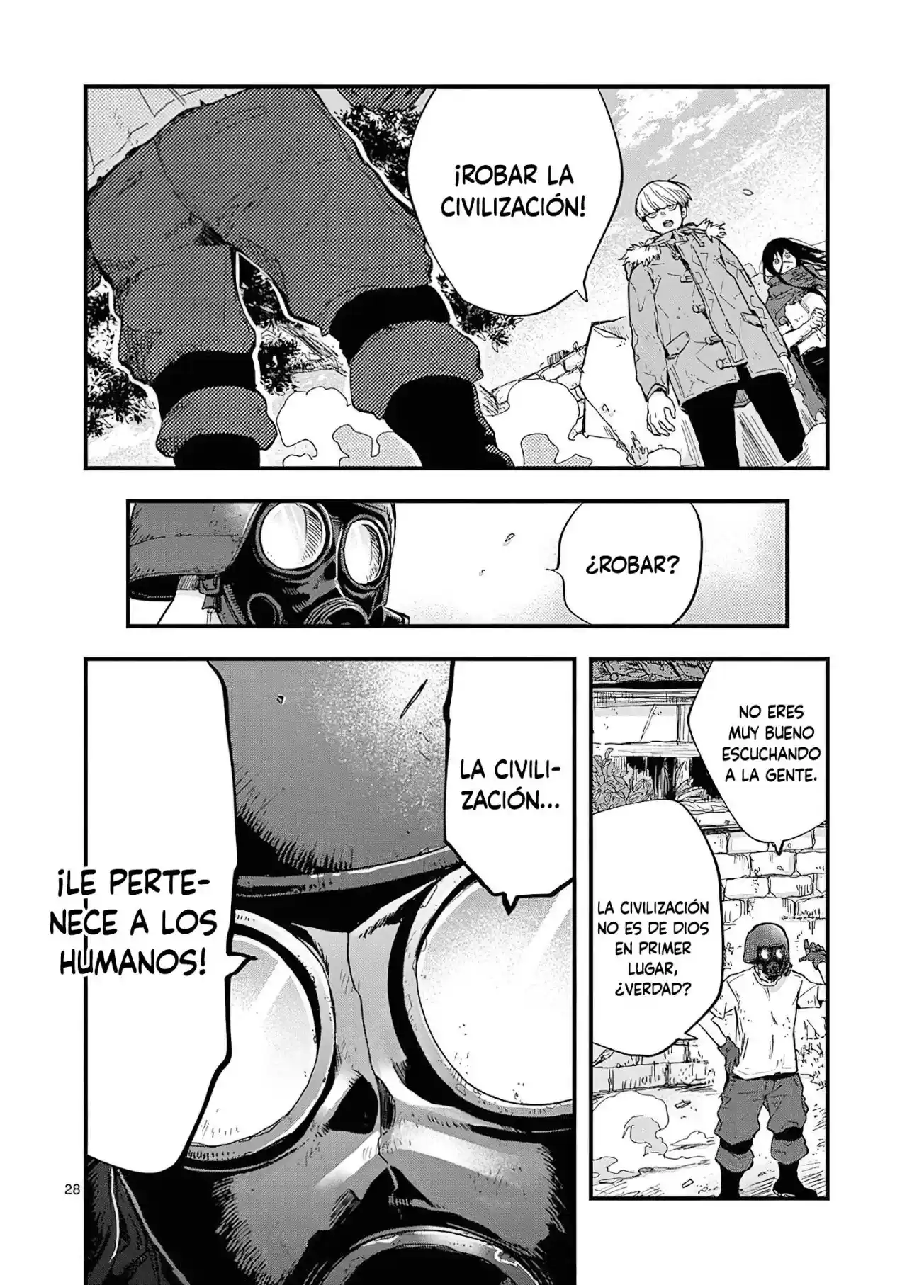Shuumatsu No Jinrui Ni Bunmei Wa Hitsuyou Desu Ka? - Capítulo 1 - Página 28 - LectorTMOo