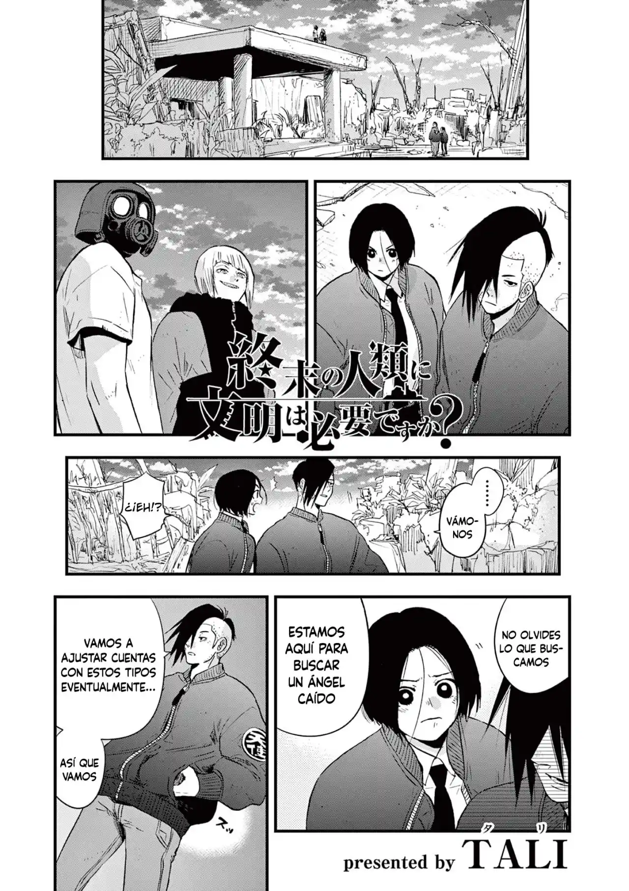 Shuumatsu No Jinrui Ni Bunmei Wa Hitsuyou Desu Ka? - Capítulo 15 - Página 8 - LectorTMOo