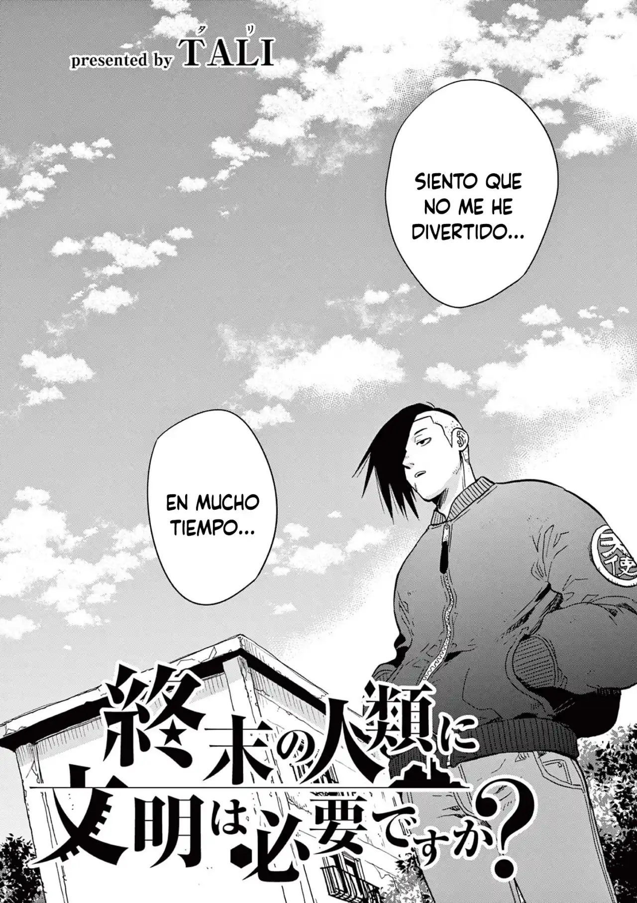 Shuumatsu No Jinrui Ni Bunmei Wa Hitsuyou Desu Ka? - Capítulo 19 - Página 4 - LectorTMOo