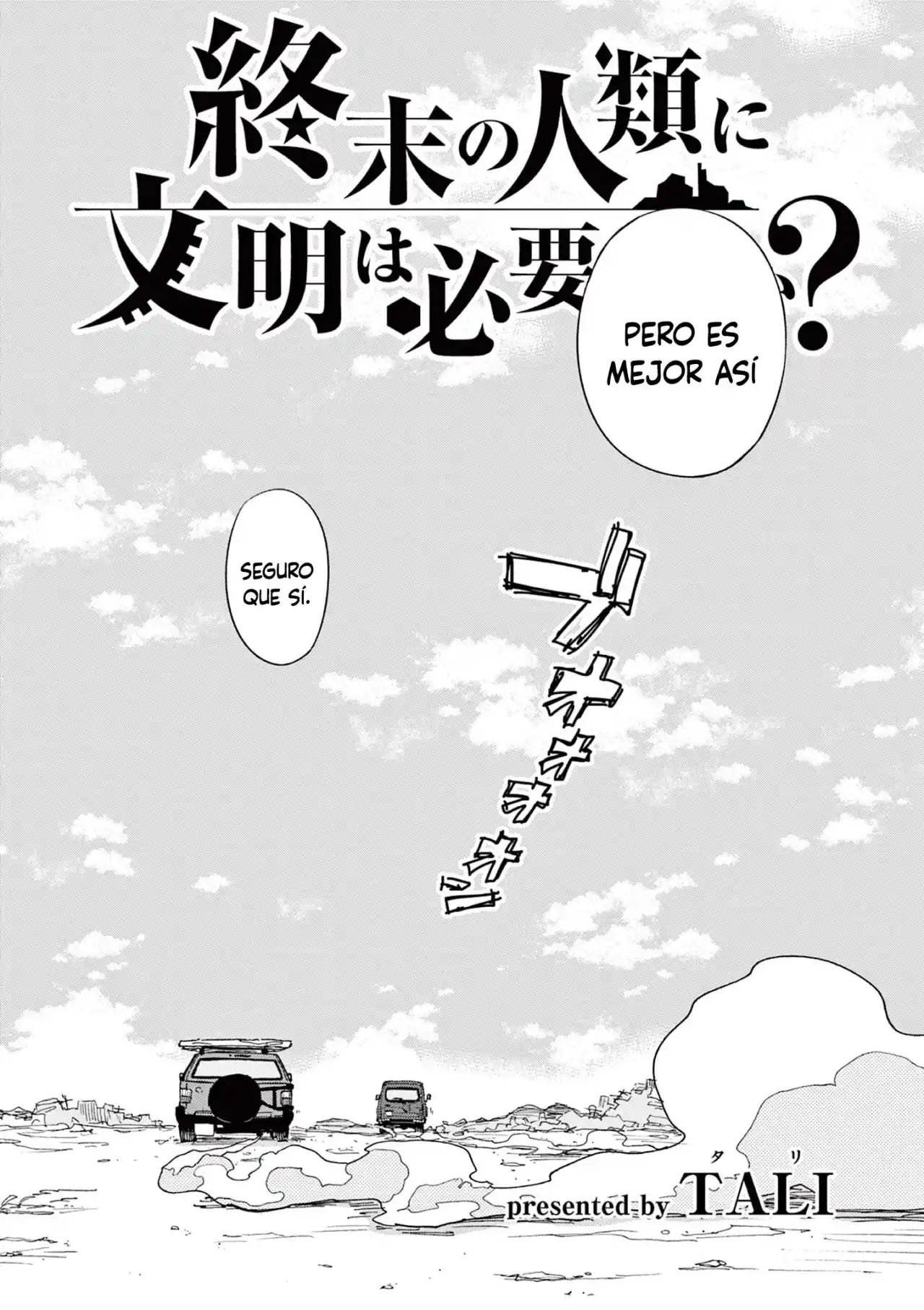 Shuumatsu No Jinrui Ni Bunmei Wa Hitsuyou Desu Ka? - Capítulo 21 - Página 5 - LectorTMOo