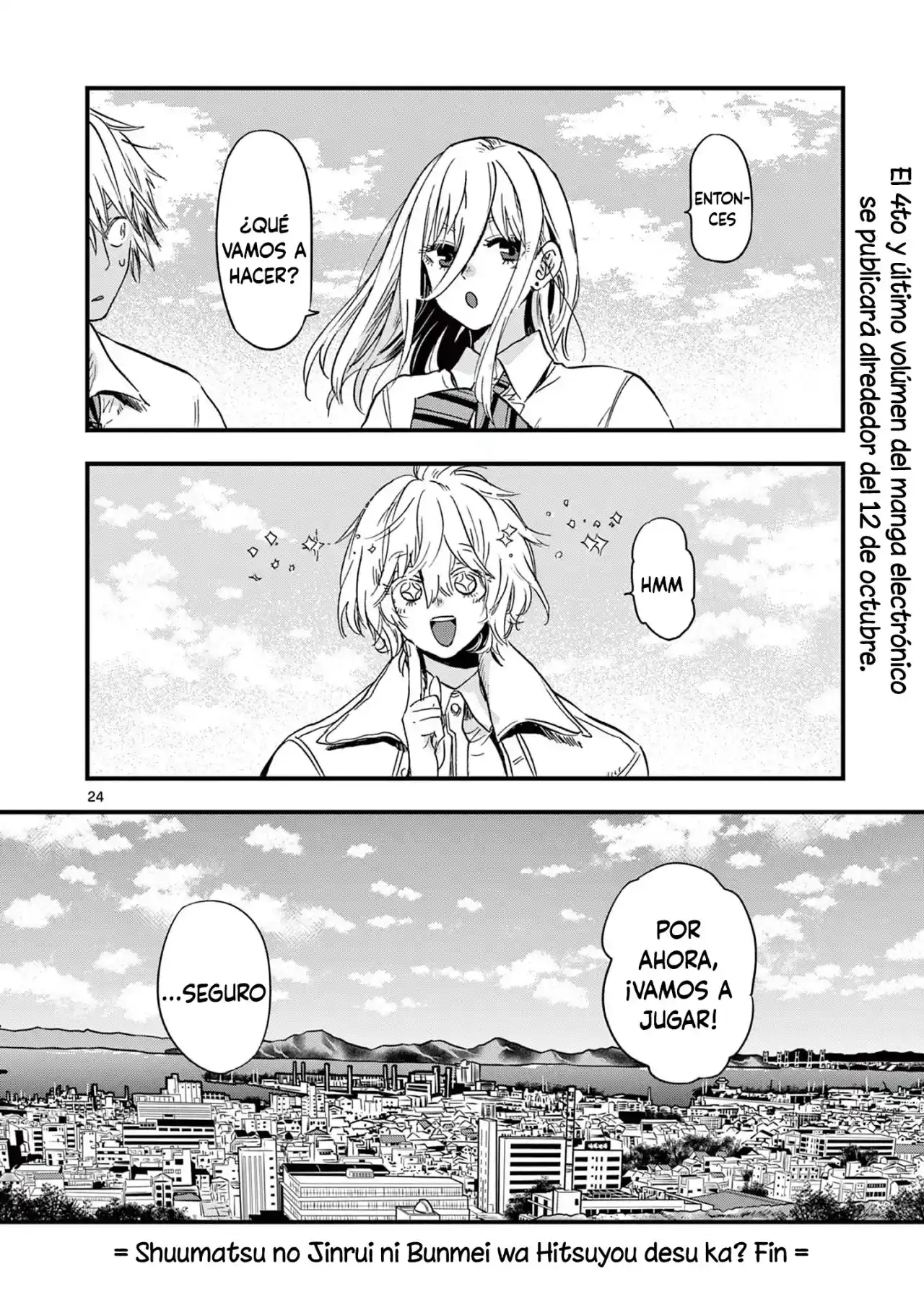 Shuumatsu No Jinrui Ni Bunmei Wa Hitsuyou Desu Ka? - Capítulo 26 - Página 26 - LectorTMOo