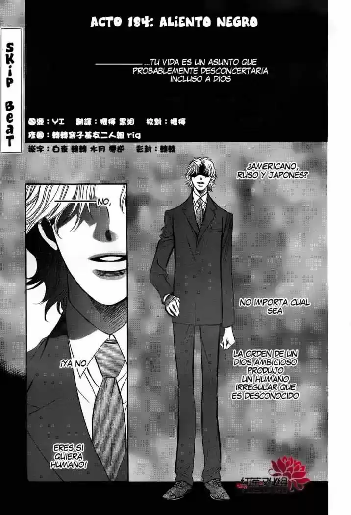 Skip Beat! - Capítulo 184 - Página 6 - LectorTMOo
