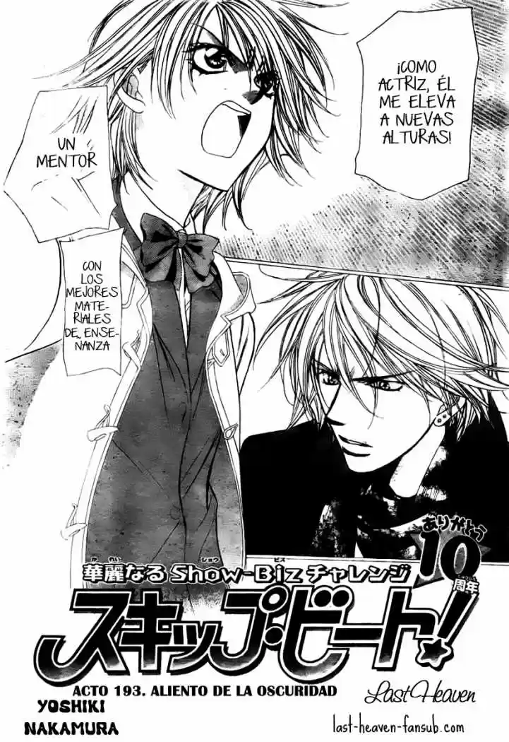 Skip Beat! - Capítulo 193 - Página 4 - LectorTMOo