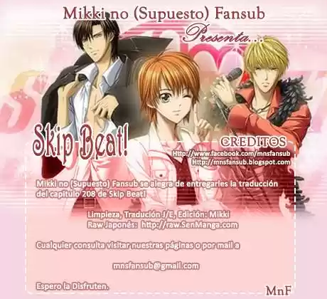 Skip Beat! - Capítulo 208 - Página 1 - LectorTMOo