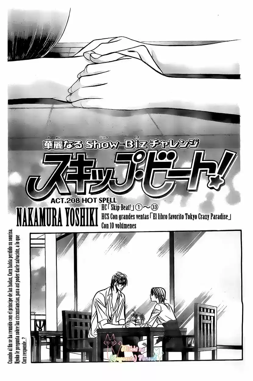 Skip Beat! - Capítulo 208 - Página 2 - LectorTMOo