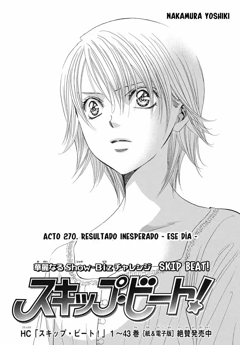 Skip Beat! - Capítulo 270 - Página 4 - LectorTMOo