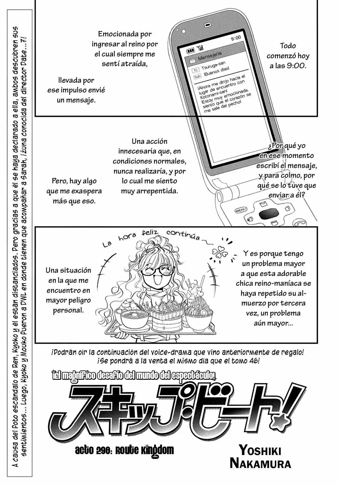 Skip Beat! - Capítulo 290 - Página 4 - LectorTMOo