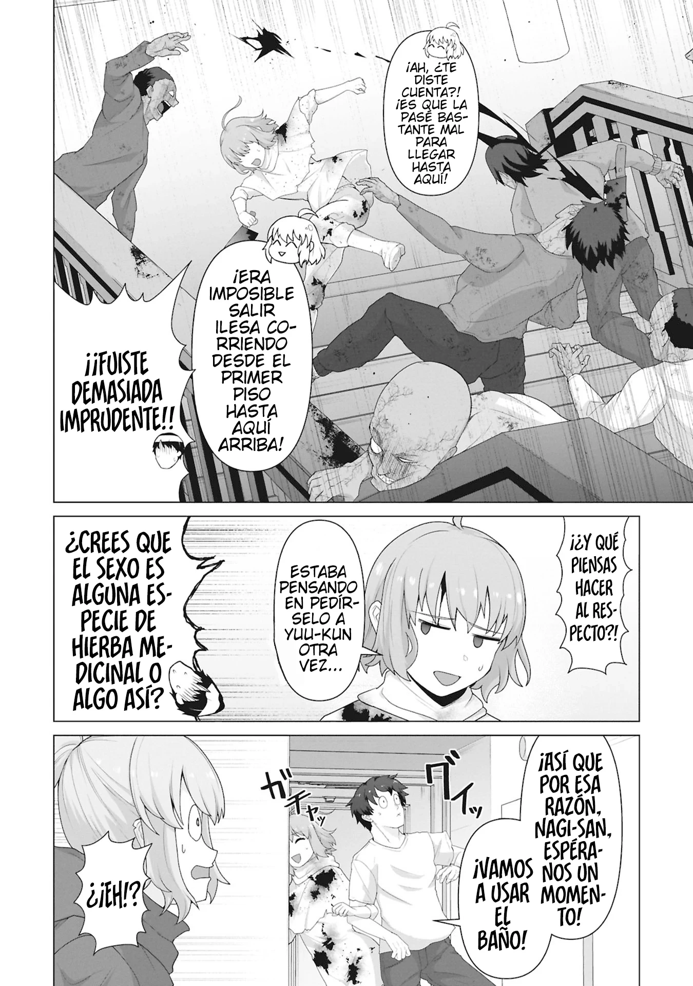 Solo Mi Vacuna Puede Salvar El Mundo Convertido En Zombis - Capítulo 40 - Página 6 - LectorTMOo