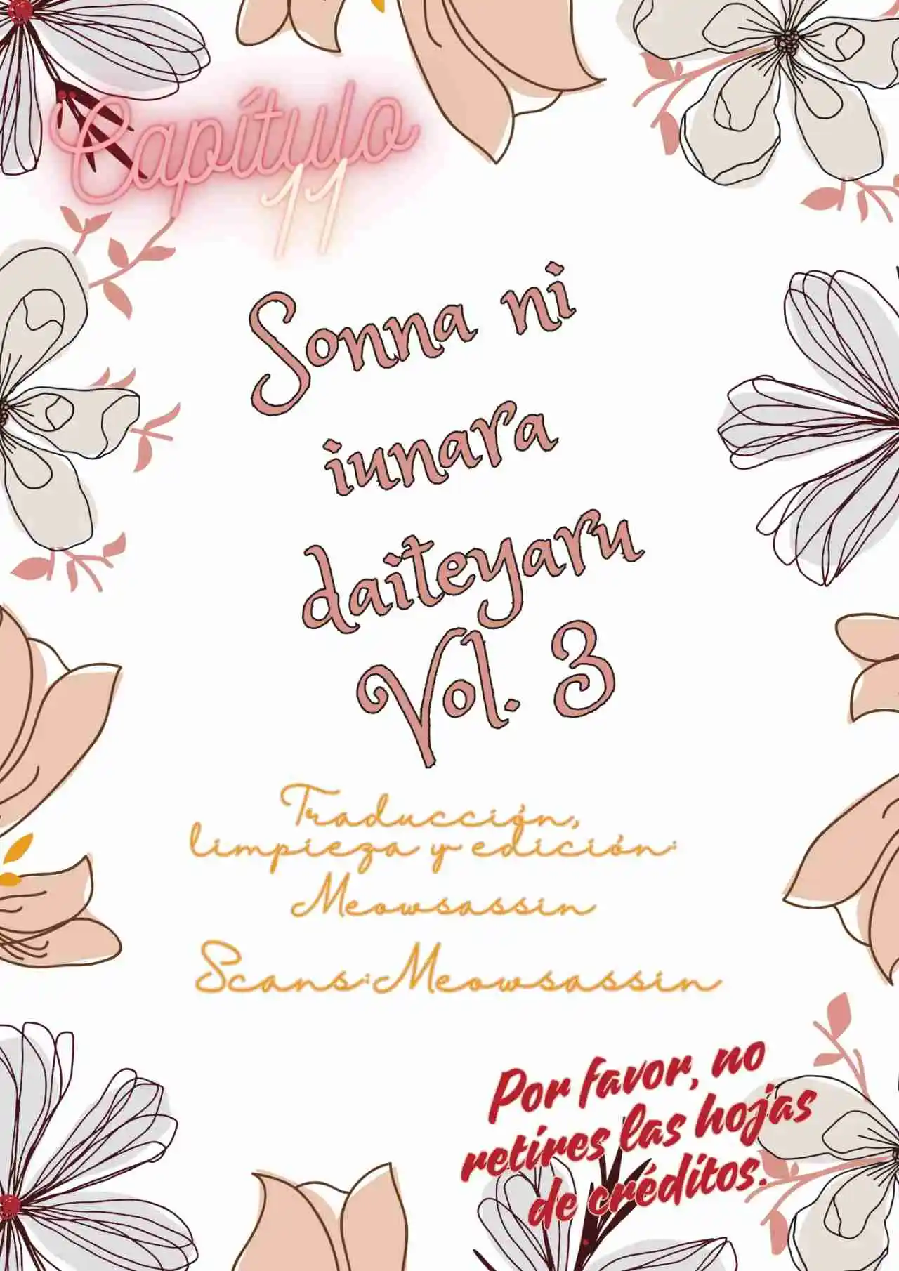 Sonnani Iunara Daite Yaru - Capítulo 11 - Página 1 - LectorTMOo