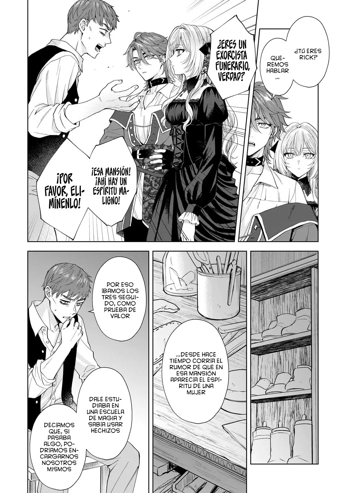Sourei No Lament: Otome Wa Samayoeru Tamashii Ni Hanamuke O - Capítulo 3.2 - Página 3 - LectorTMOo