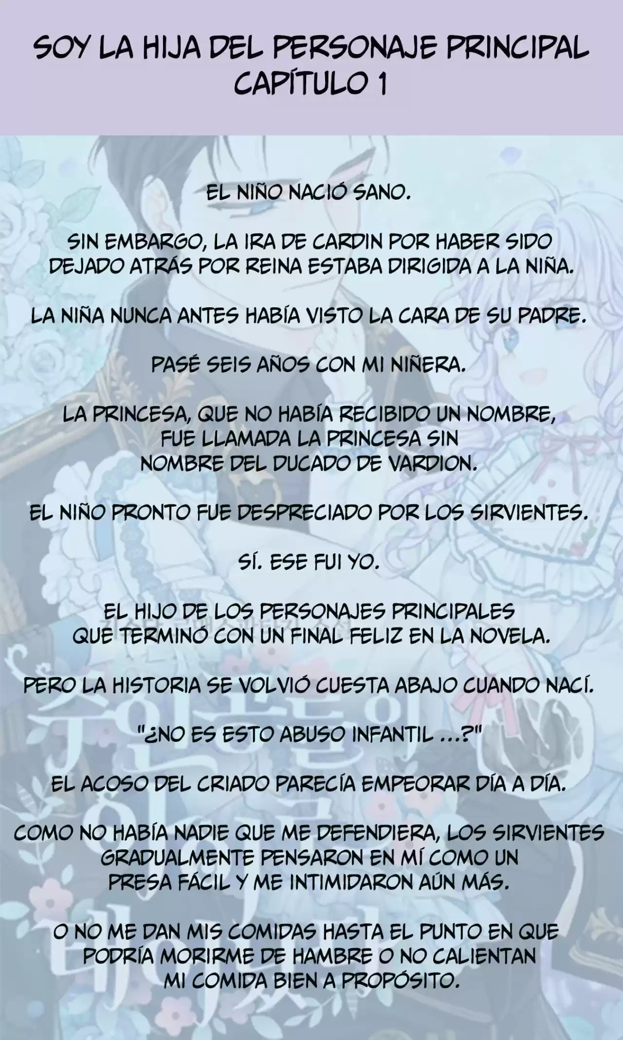 Soy La Hija Del Personaje Principal (Novela) - Capítulo 1 - Página 8 - LectorTMOo