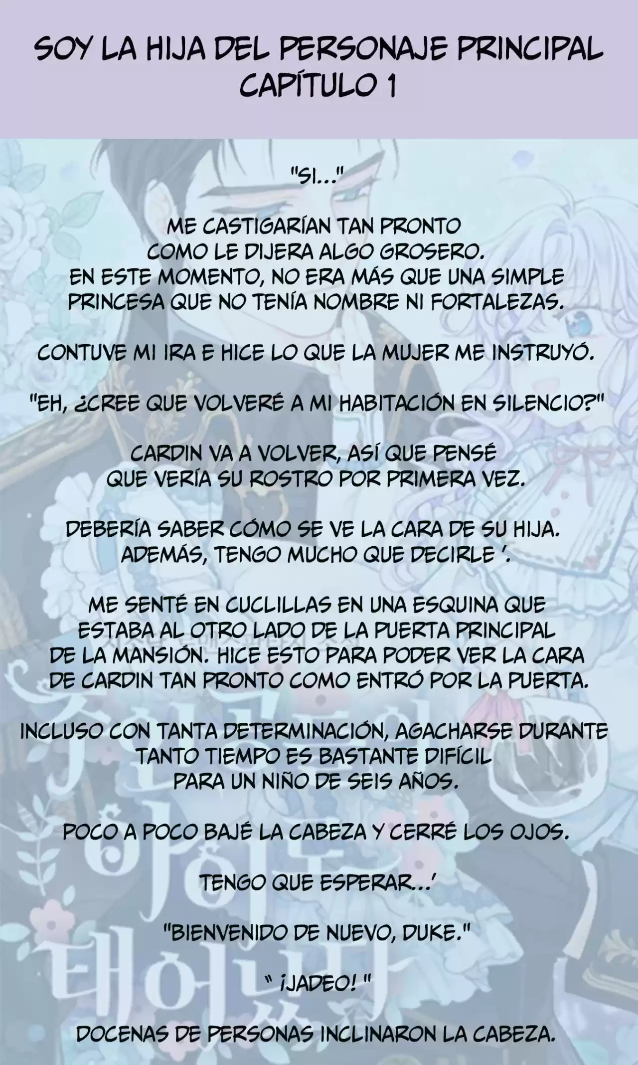 Soy La Hija Del Personaje Principal (Novela) - Capítulo 1 - Página 11 - LectorTMOo