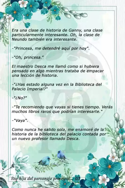 Soy La Hija Del Personaje Principal (Novela) - Capítulo 10 - Página 8 - LectorTMOo