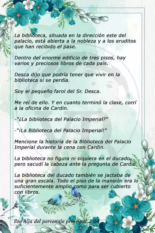 Soy La Hija Del Personaje Principal (Novela) - Capítulo 10 - Página 9 - LectorTMOo