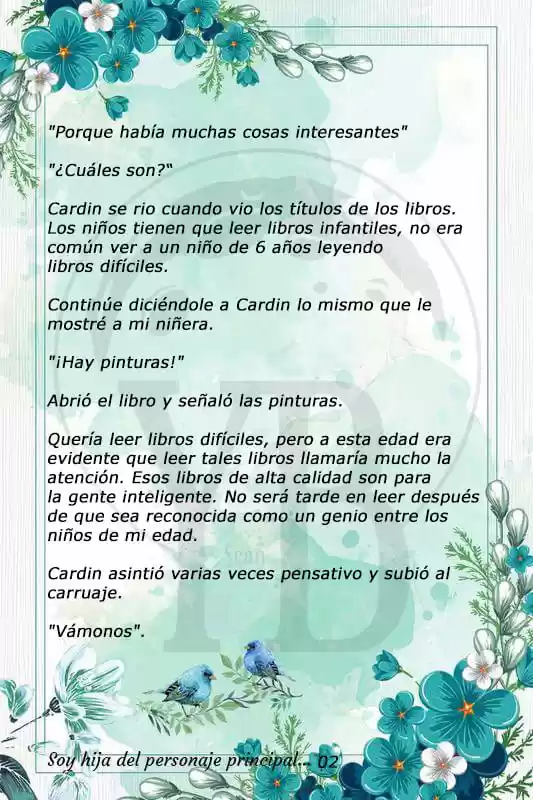 Soy La Hija Del Personaje Principal (Novela) - Capítulo 12 - Página 7 - LectorTMOo