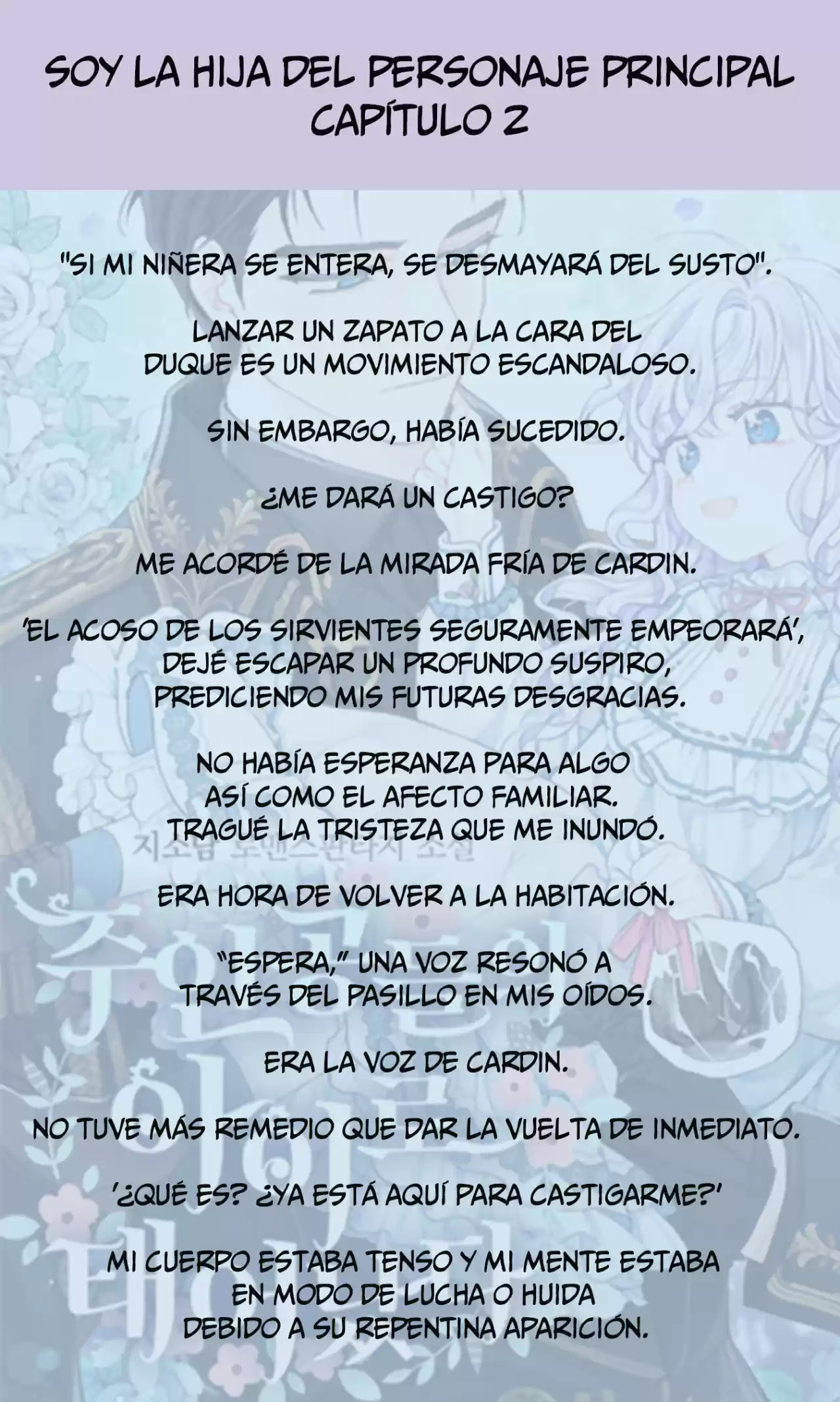 Soy La Hija Del Personaje Principal (Novela) - Capítulo 2 - Página 4 - LectorTMOo