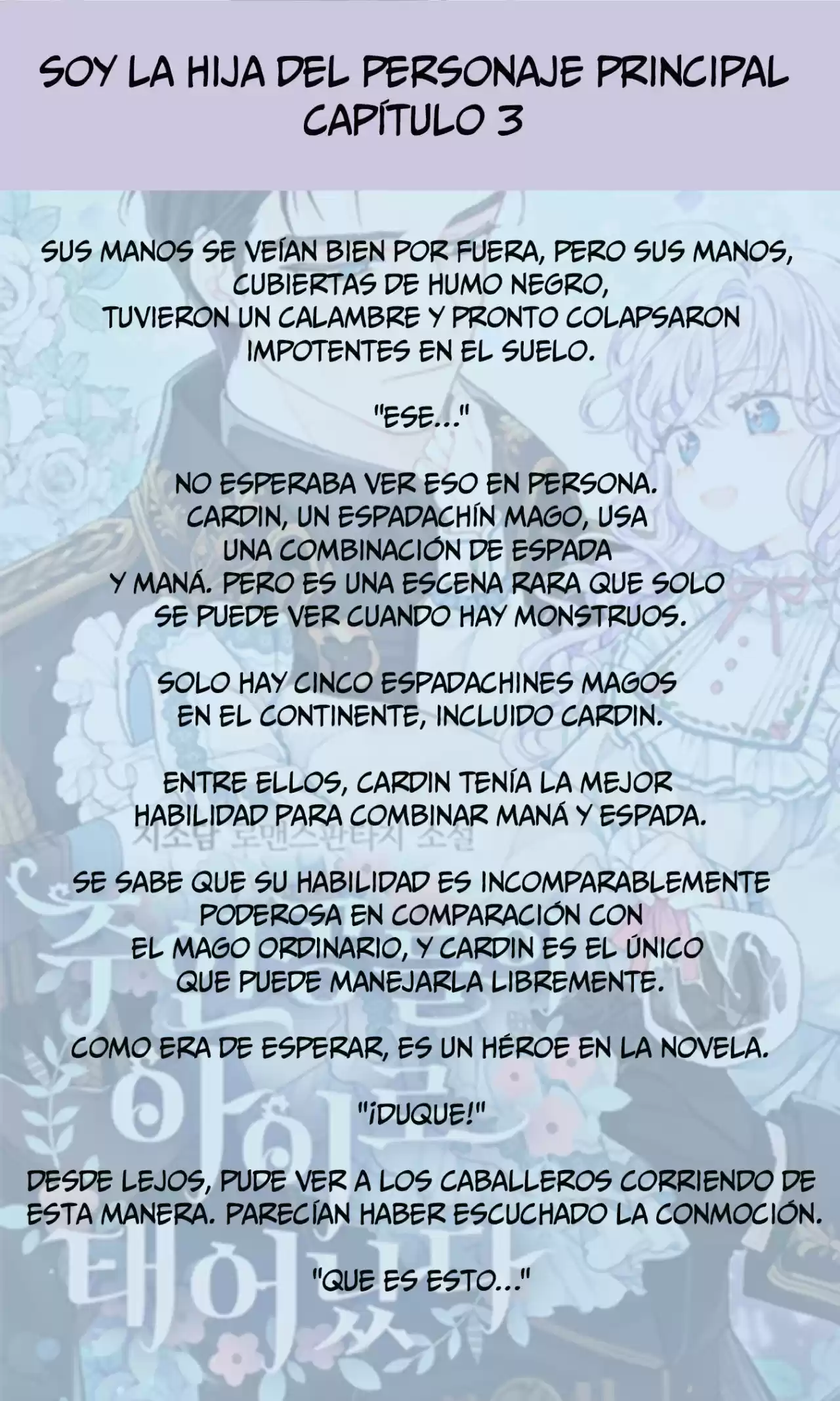 Soy La Hija Del Personaje Principal (Novela) - Capítulo 3 - Página 6 - LectorTMOo