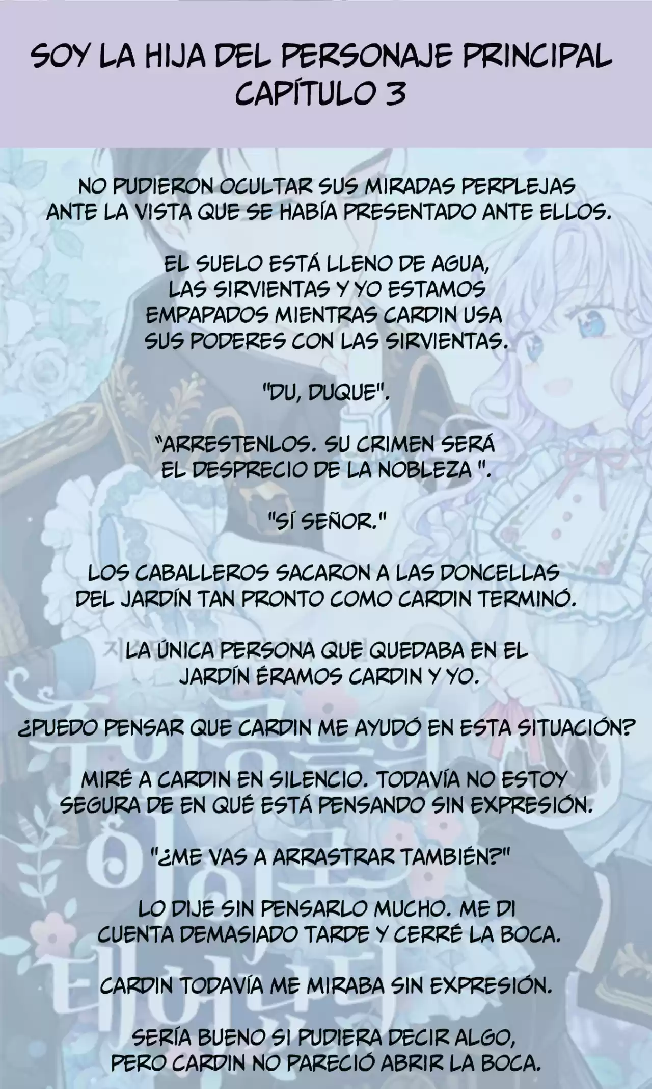 Soy La Hija Del Personaje Principal (Novela) - Capítulo 3 - Página 7 - LectorTMOo