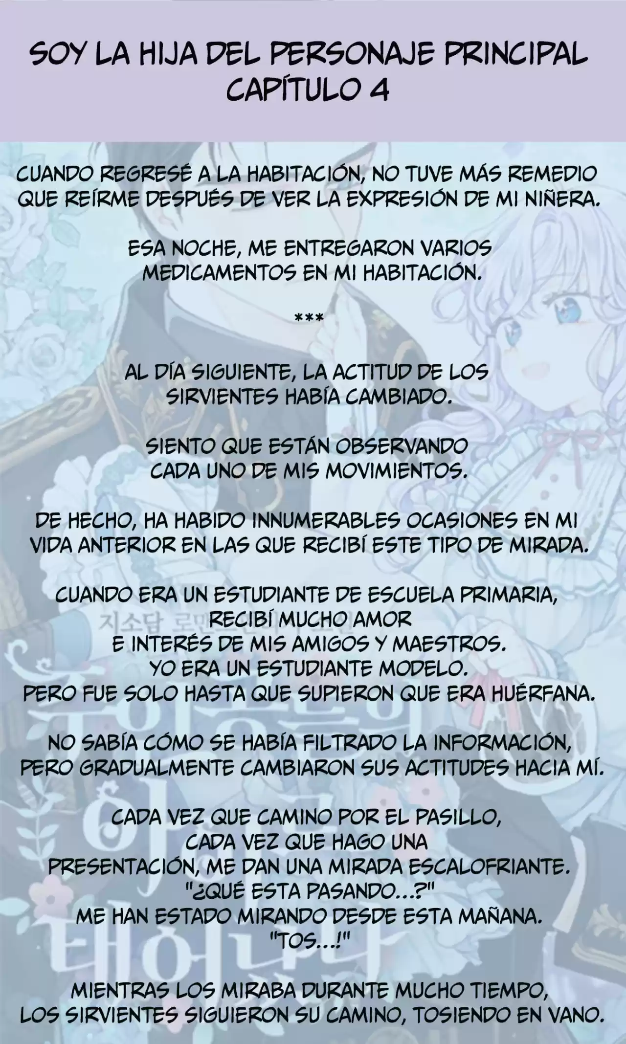 Soy La Hija Del Personaje Principal (Novela) - Capítulo 4 - Página 4 - LectorTMOo